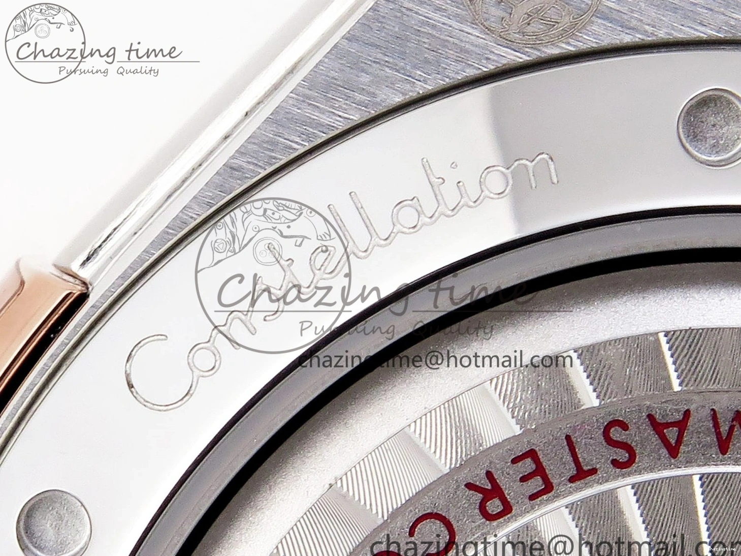 0511 Constellation 39mm SS RG ASWF 1:1 Best Edition White Diamonds Dial on SS RG Bracelet A Minimalist 7772